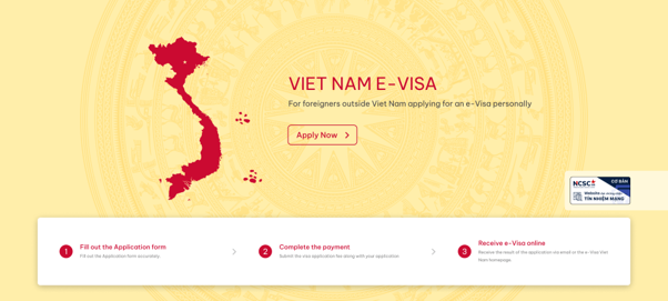 Vietnam e-Visa Application Site