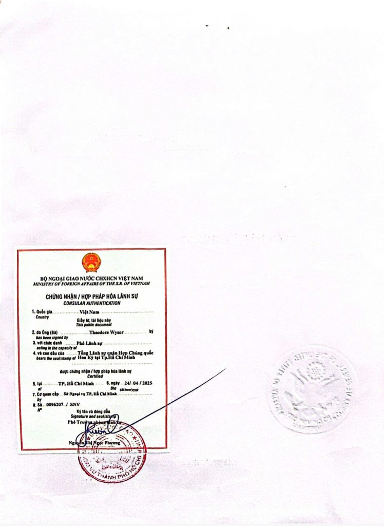 We provides consular legalization and consular authentication services