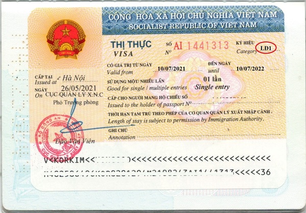 Know the information requirement 5-year Vietnam visa exemption fee