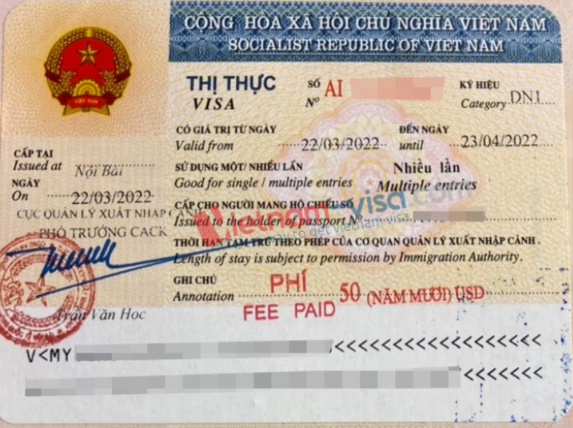 vietnam business visa