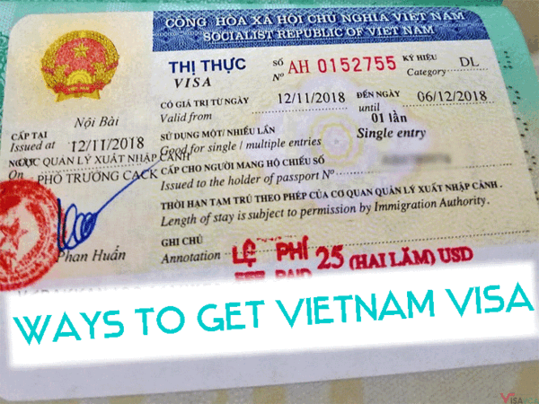 Vietnam Visa Procedures At Tan Son Nhat Airport